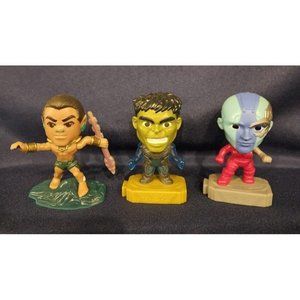 2019/2022 Marvel Hulk, Namor, Nebula Characters Connect Toys Lot of 3 (2d3)
